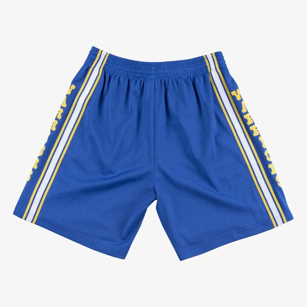 NBA Mitchell & Ness Shorts Swingman Golden State Warriors 81-82 Men's 2XL  NWT